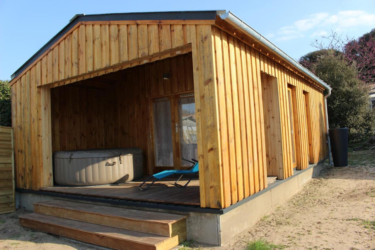 Chalet Esprit Zen Et Nature Avec Spa Saint-Hilaire-de-Riez Zewnętrze zdjęcie
