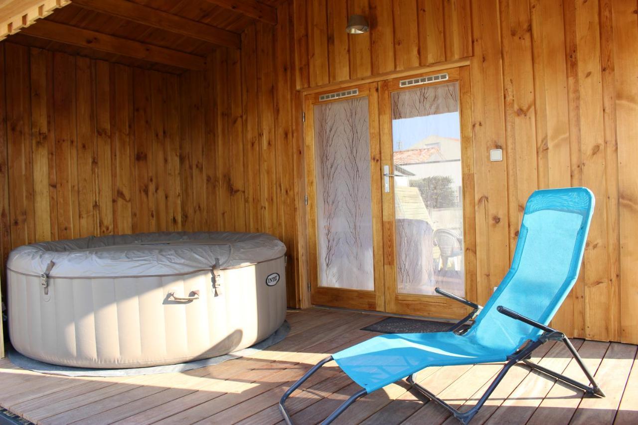 Chalet Esprit Zen Et Nature Avec Spa Saint-Hilaire-de-Riez Zewnętrze zdjęcie